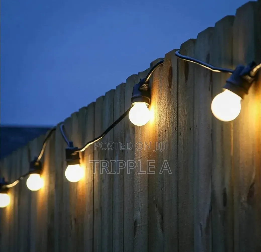 Waterproof 5mtrs Warm Filament Outdoor String Bulbs