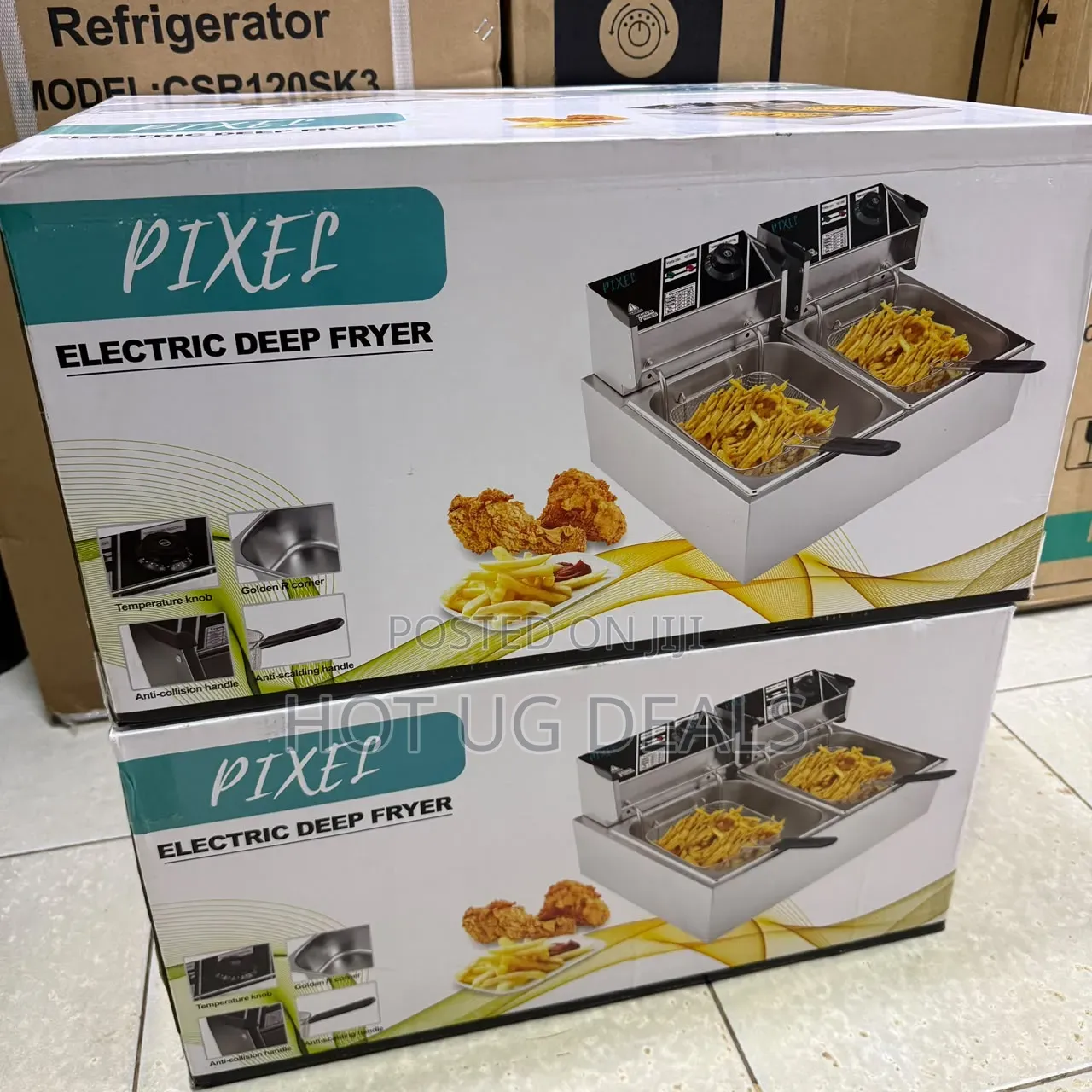 PIXEL 12L Commercial Electric Deep Fryer | Model PX-YF82