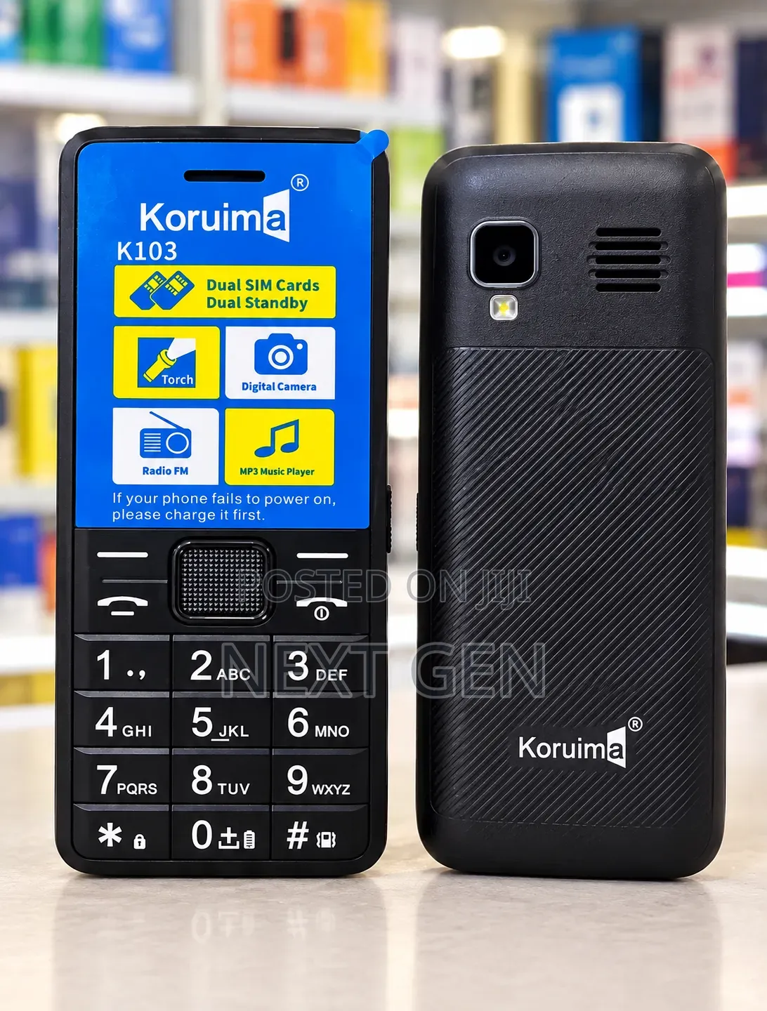 New Mobile Phone Black