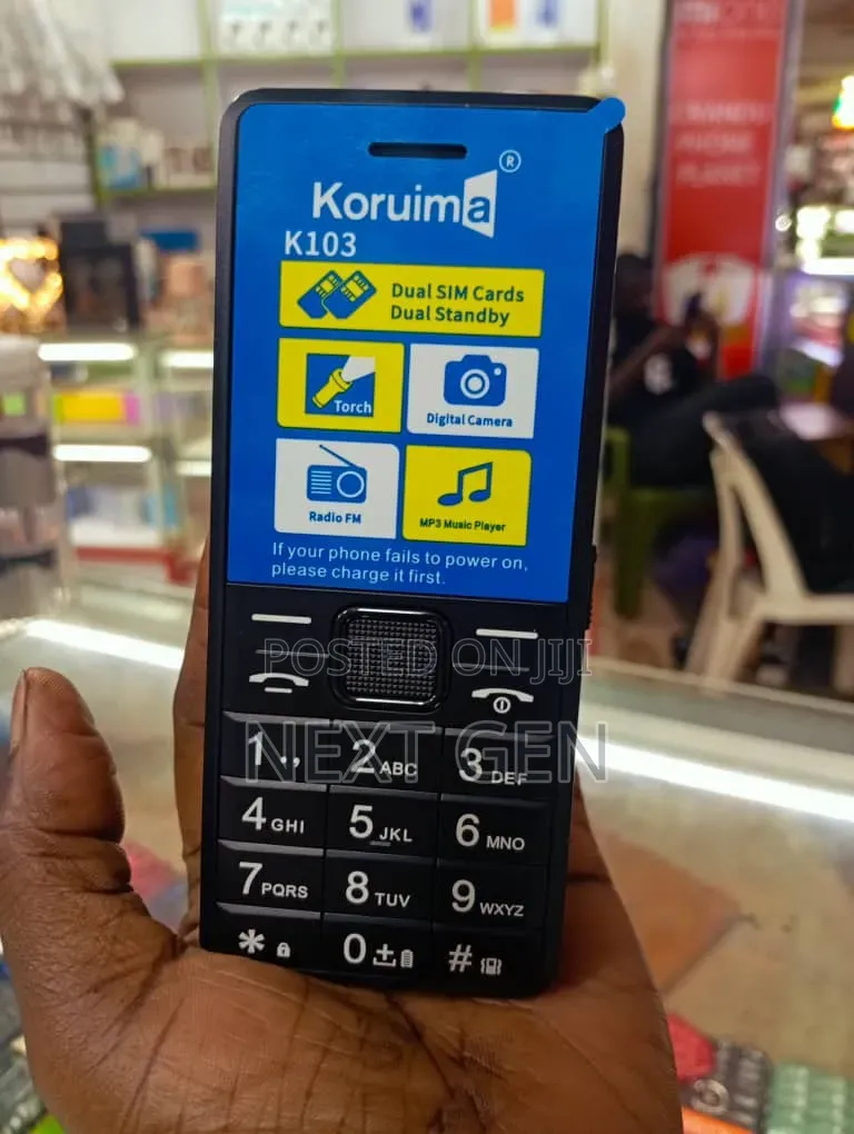 New Mobile Phone Black