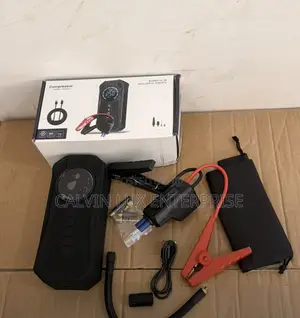 4-in-1 Portable Car Jump Starter + Air Compressor