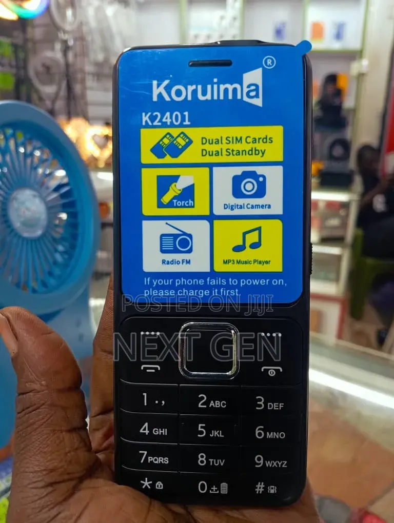 New Mobile Phone Black