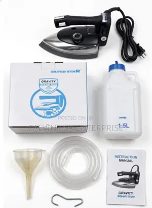 Industrial Steam Iron 1.5 Liter Tank