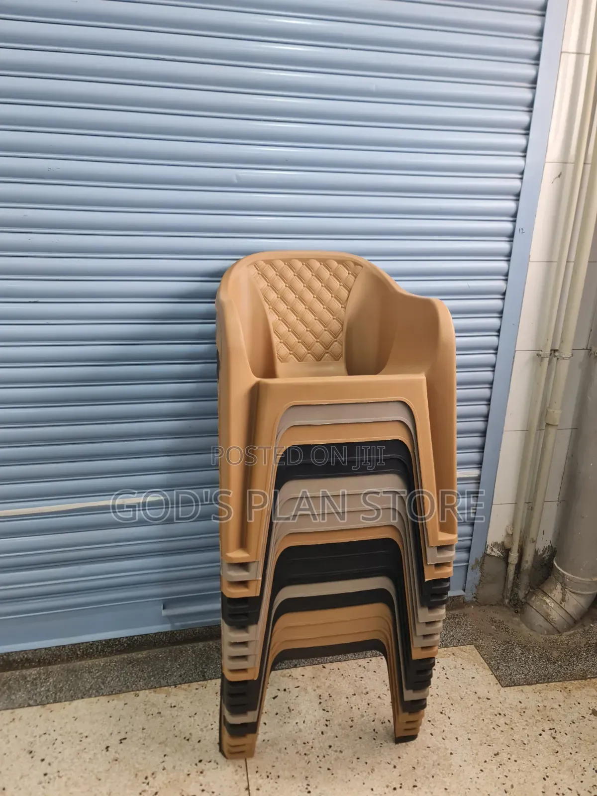 1pcs Comfortable Diamond Back Plastic Chairs Plastic Chairs