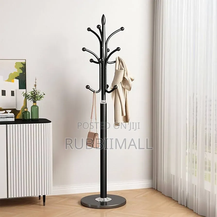 Metallic Coat Rack