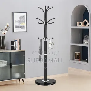 Metallic Coat Rack