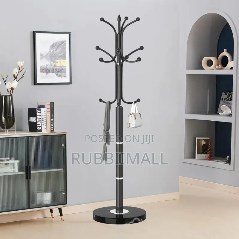 Metallic Coat Rack