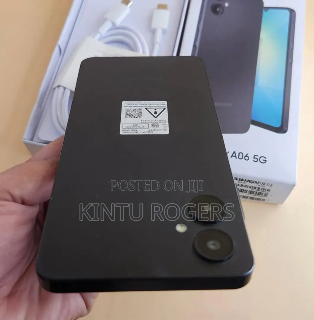 New Samsung Galaxy A06 128 GB Black