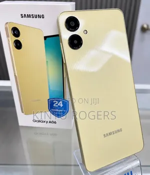 New Samsung Galaxy A06 128 GB Gold