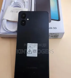 New Samsung Galaxy A06 128 GB Black