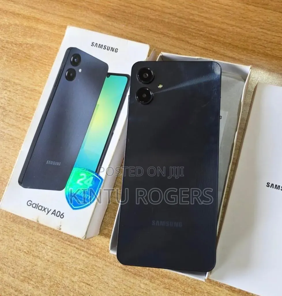 New Samsung Galaxy A06 128 GB Black