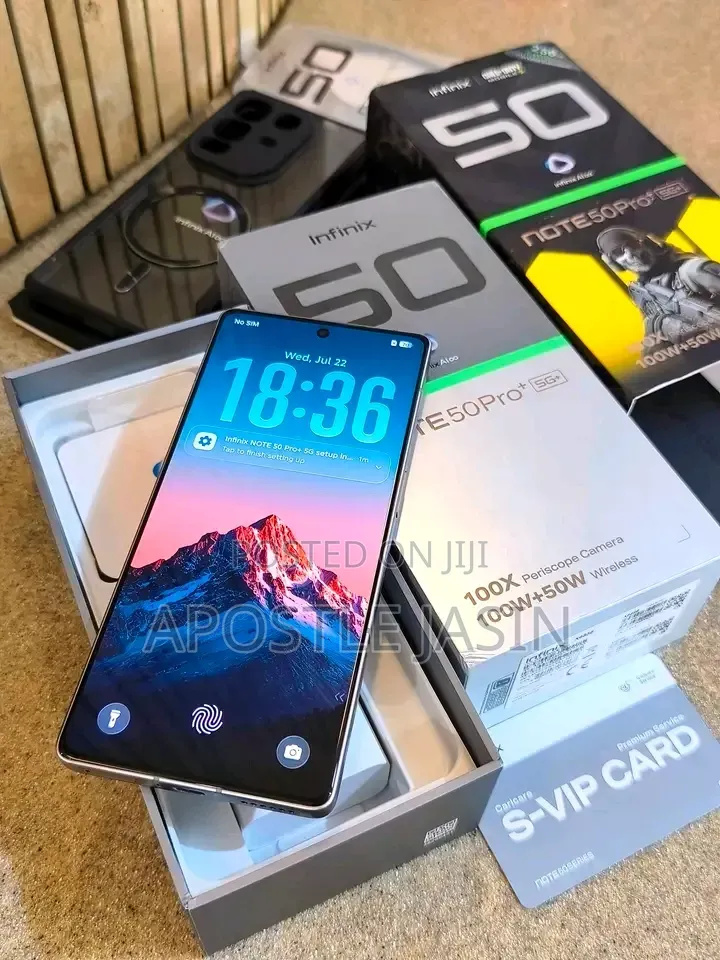 New Infinix Note 50 Pro+ 256 GB Gold