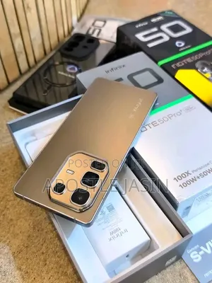 New Infinix Note 50 Pro+ 256 GB Gold