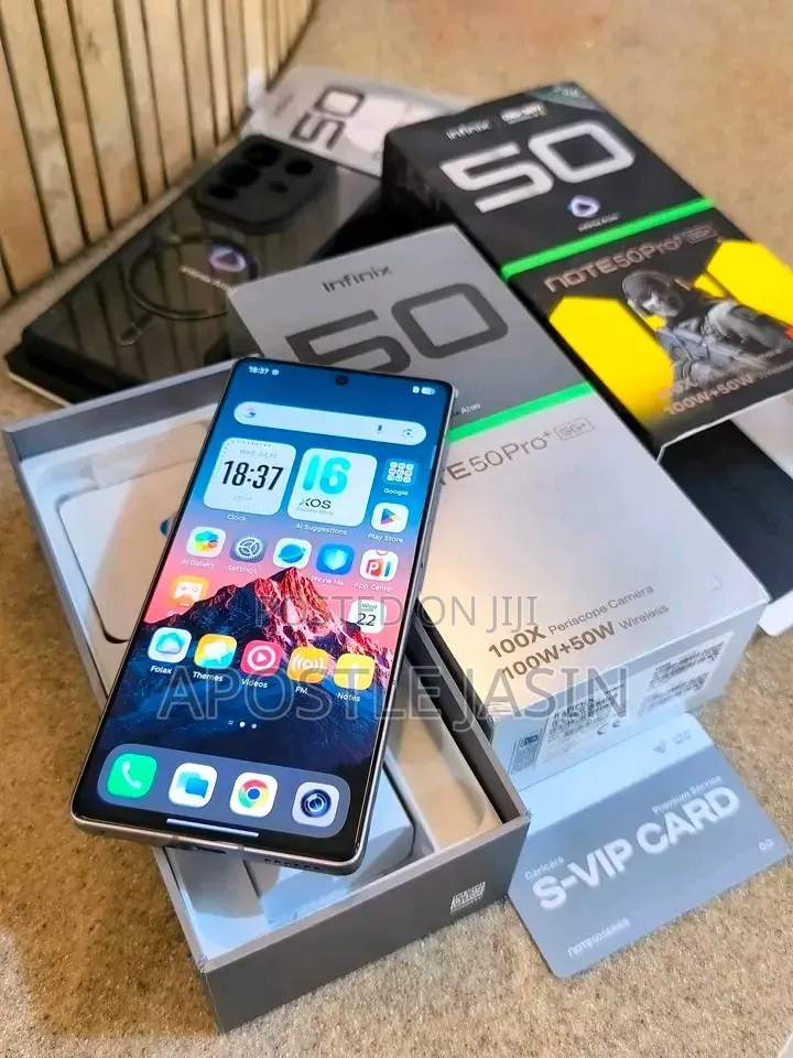 New Infinix Note 50 Pro+ 256 GB Gold