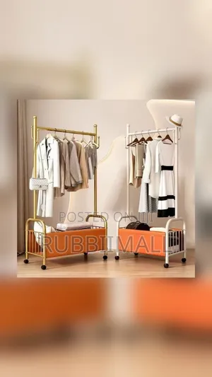 Metal Rolling Garment and Coat Racks