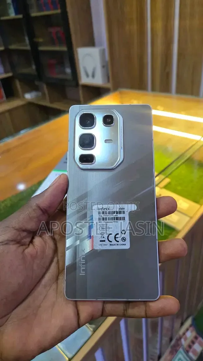 New Infinix Note 50 Pro 256 GB Silver