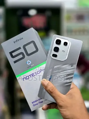 New Infinix Note 50 Pro 256 GB Silver