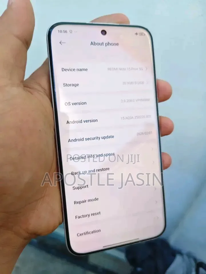 New Xiaomi Redmi Note 15 Pro+ 512 GB Gold