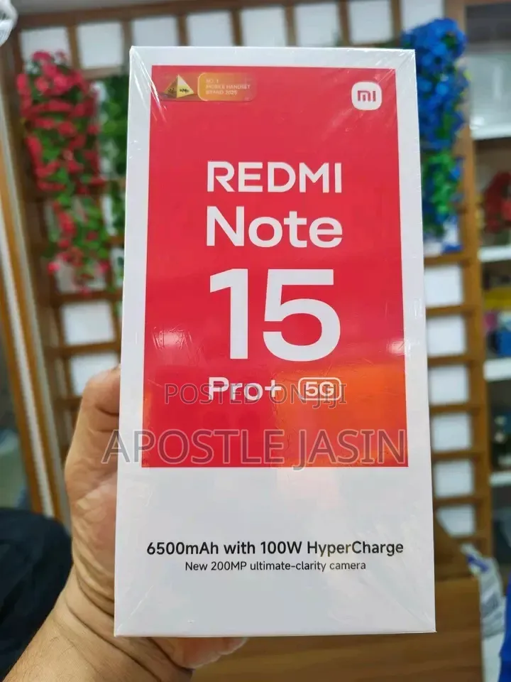 New Xiaomi Redmi Note 15 Pro+ 512 GB Black