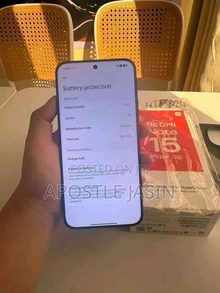 New Xiaomi Redmi Note 15 Pro+ 512 GB Black