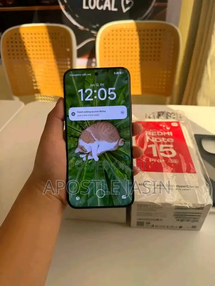 New Xiaomi Redmi Note 15 Pro+ 512 GB Black