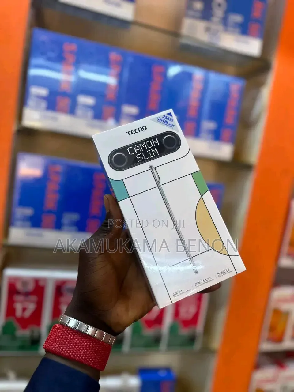 New Tecno Camon Slim 256 GB White