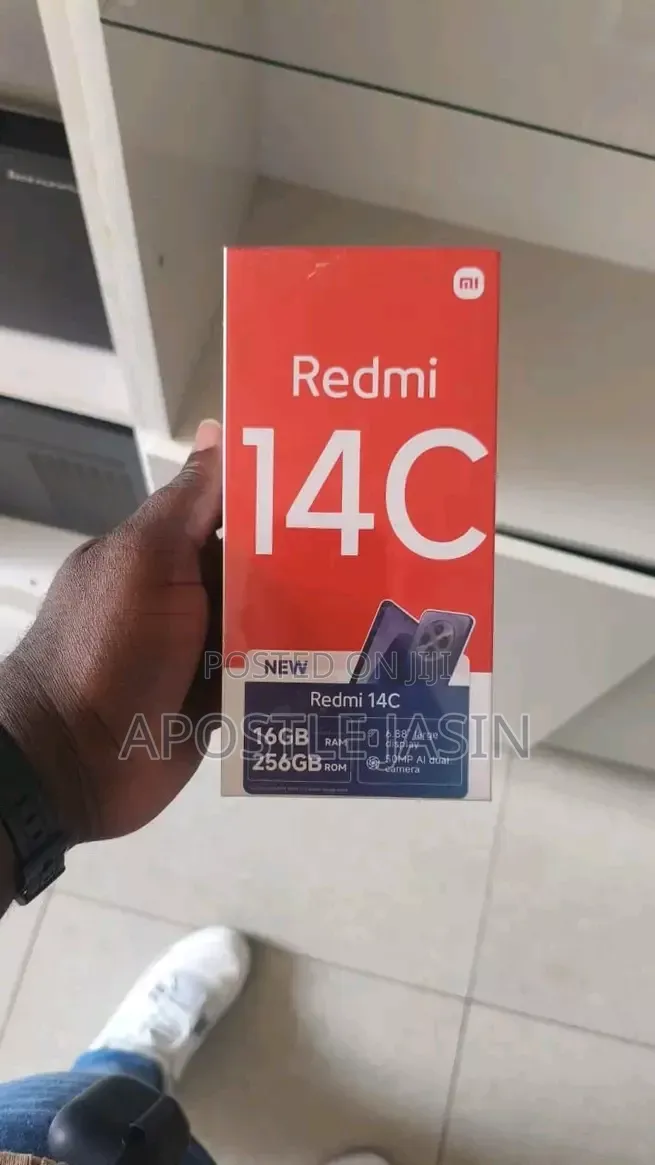 New Xiaomi Redmi 14C 256 GB Black