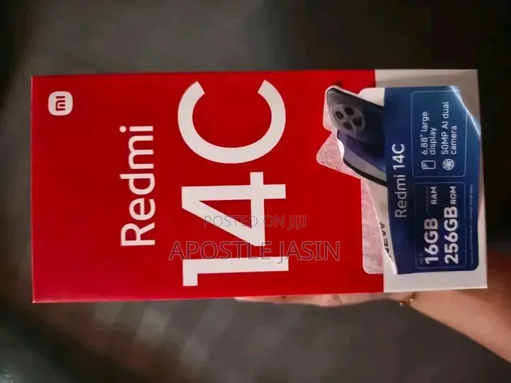 New Xiaomi Redmi 14C 256 GB Black