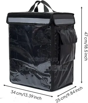 Heavy-Duty Insulated Food Delivery Backpack | Thermal Courier Bag