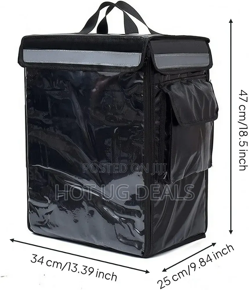 Heavy-Duty Insulated Food Delivery Backpack | Thermal Courier Bag