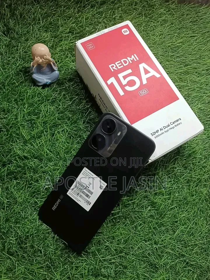New Xiaomi Redmi 15a 128 GB Black