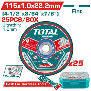 25 PCS Ultra-Thin Metal Cutting Disc Set 115x1.0x22.2mm