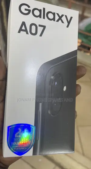 New Samsung Galaxy A07 4G 64 GB Black