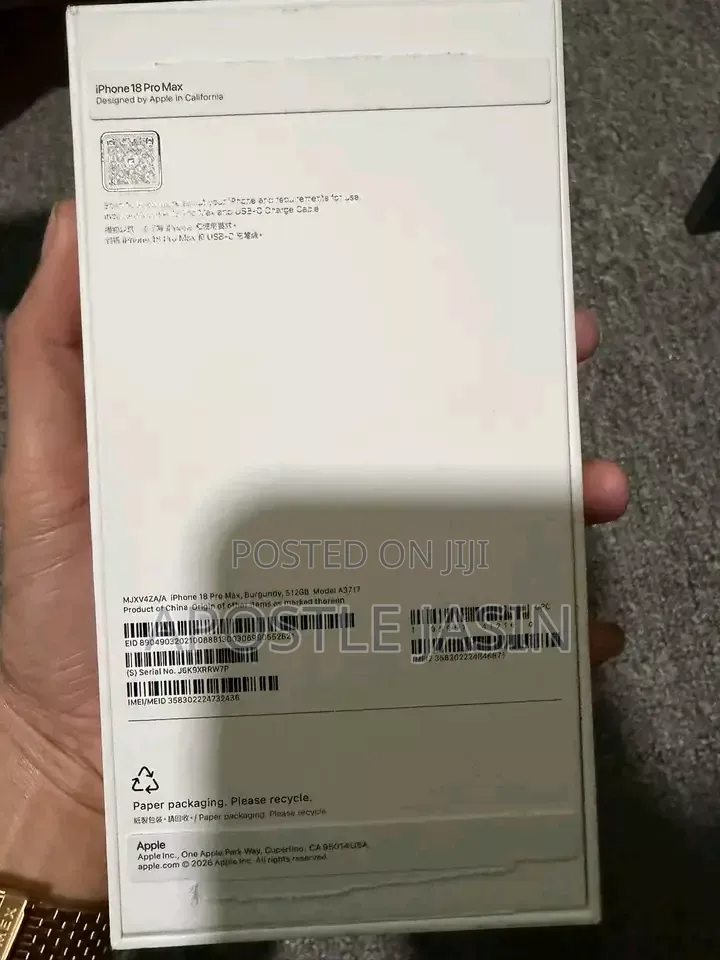 New Apple iPhone 18 Pro Max 256 GB Bronze