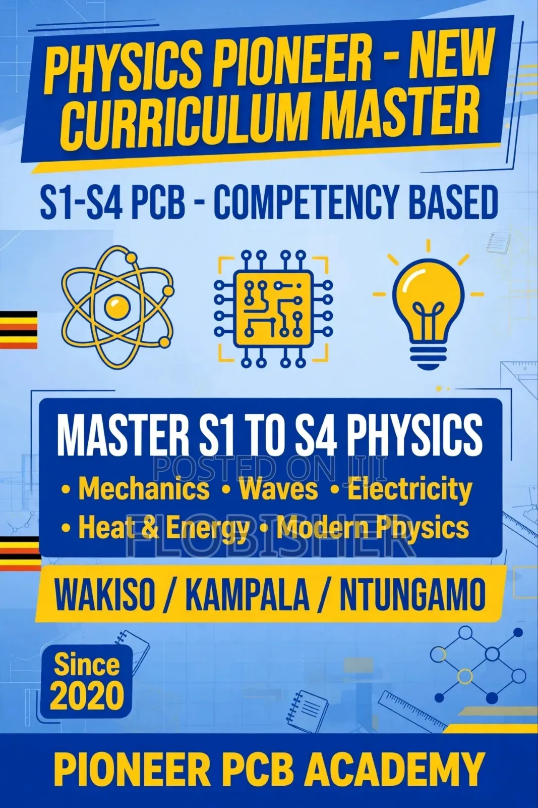 Physics Tutor New Curriculum Kampala/Ntungamo