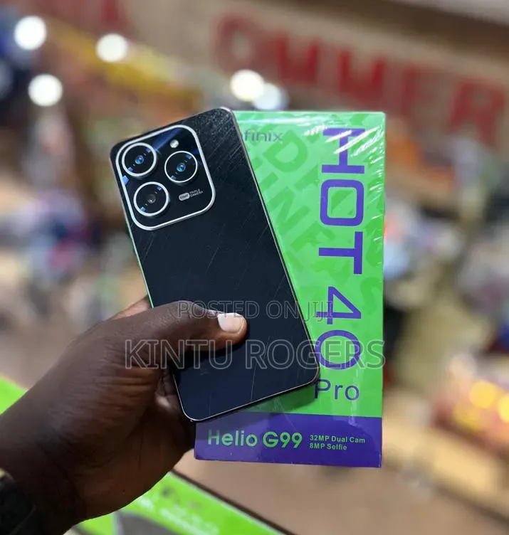 New Infinix Hot 40 Pro 256 GB Black