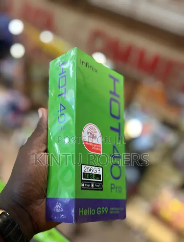 New Infinix Hot 40 Pro 256 GB Black