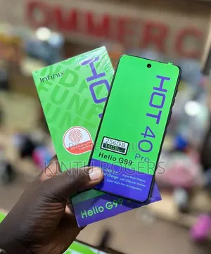 New Infinix Hot 40 Pro 256 GB Black