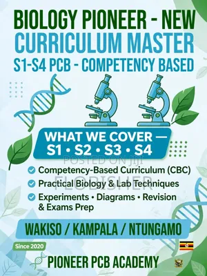 Biology New Curriculum Tutor Kampala/Ntungamo