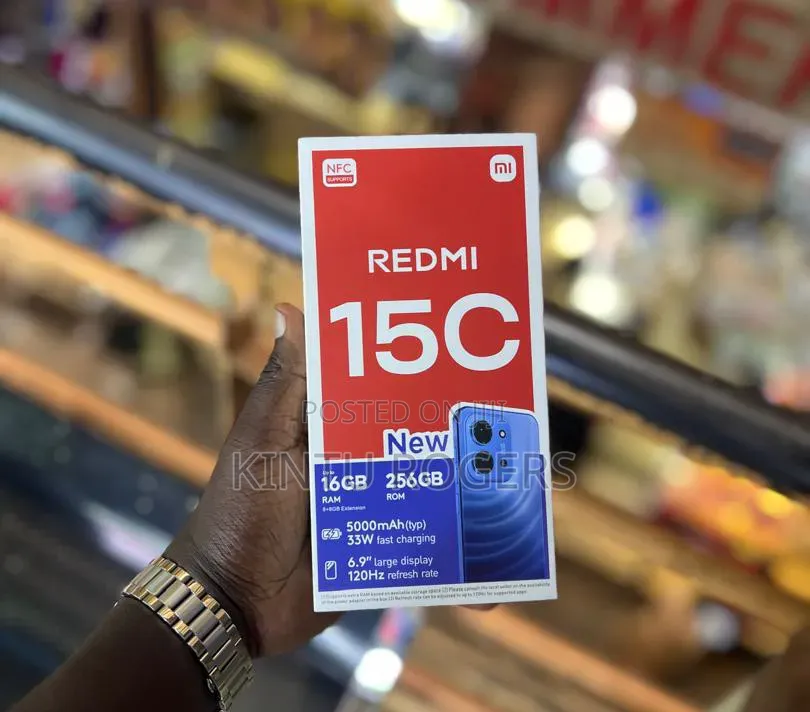 New Xiaomi Redmi 15C 4G 256 GB Green