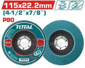 Zirconium Flap Disc P80 115x22.2mm.