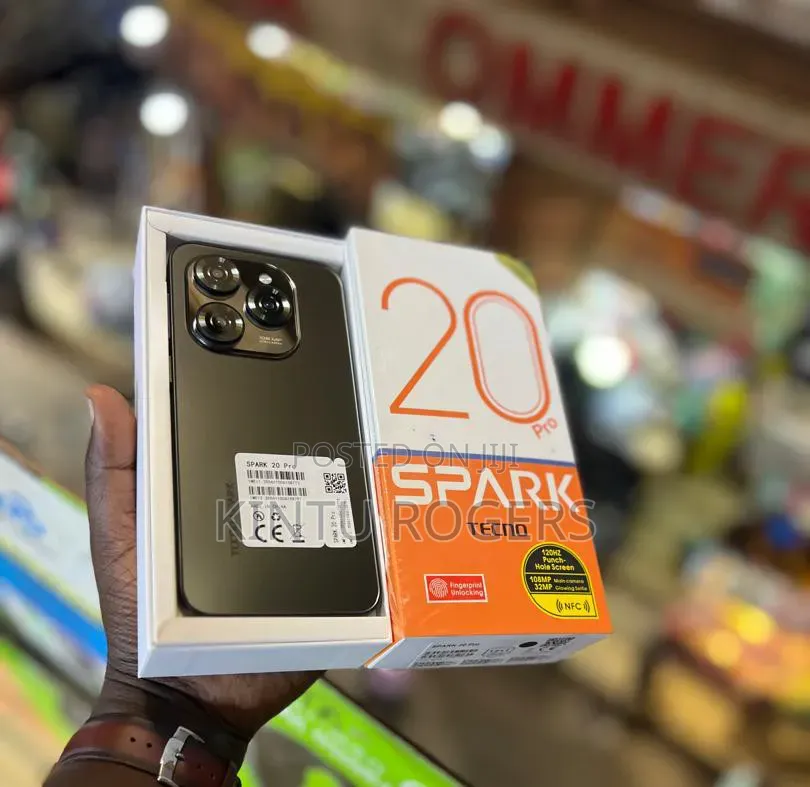 New Tecno Spark 20 Pro 256 GB Black