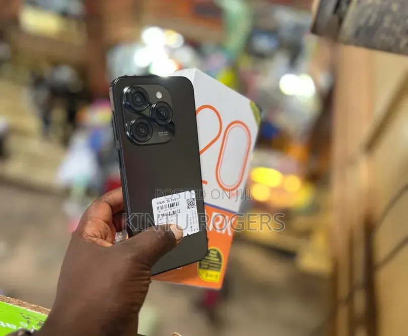 New Tecno Spark 20 Pro 256 GB Black