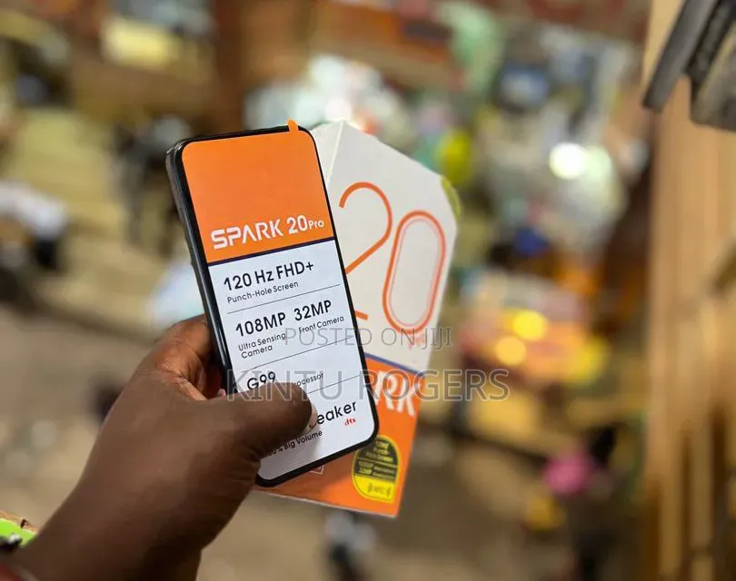 New Tecno Spark 20 Pro 256 GB Black