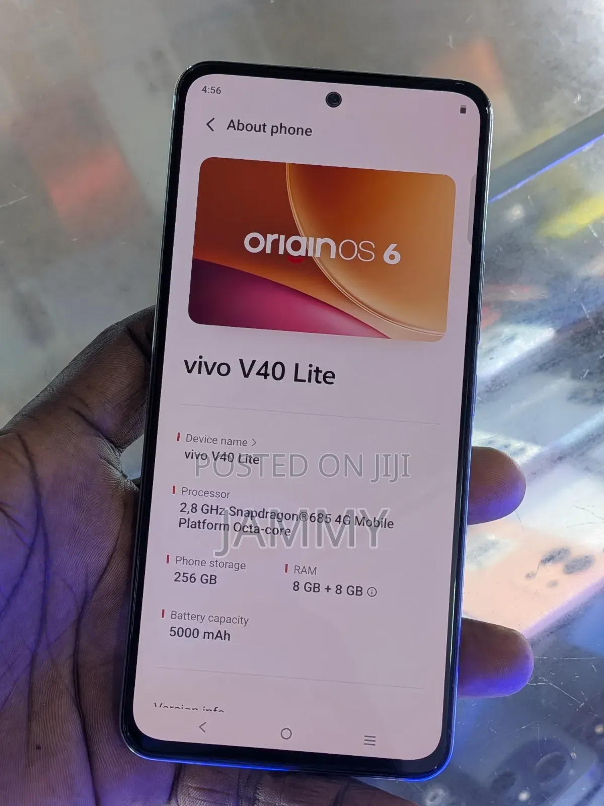 Vivo V40 Lite 256 GB Gold