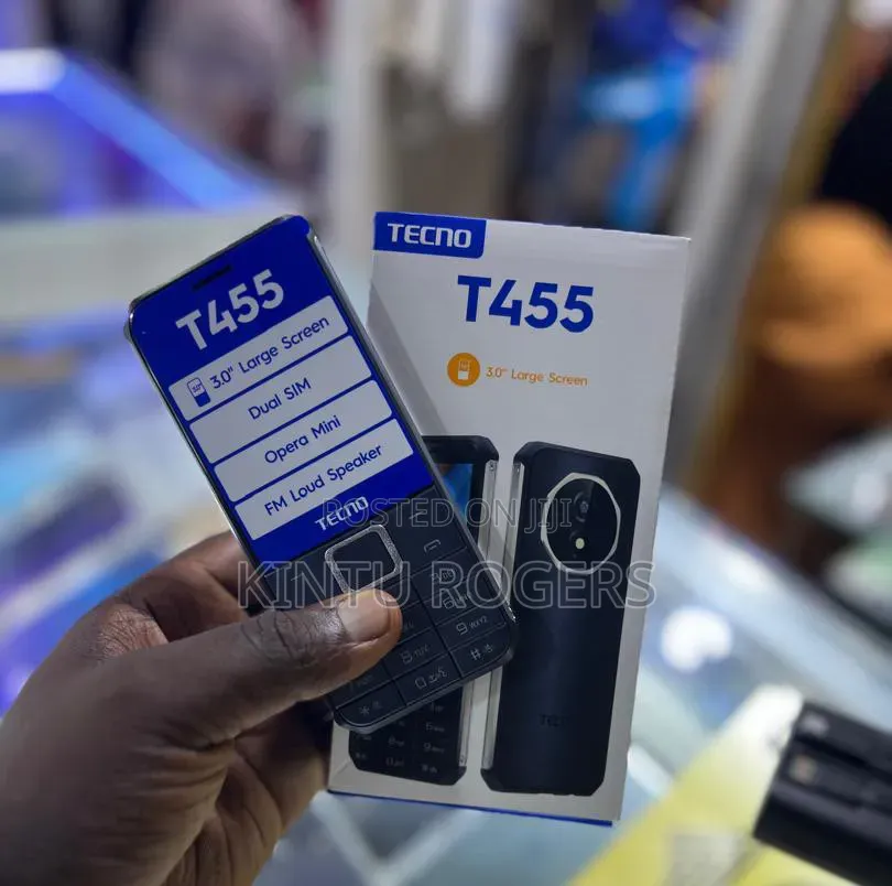 New Tecno T455 Black