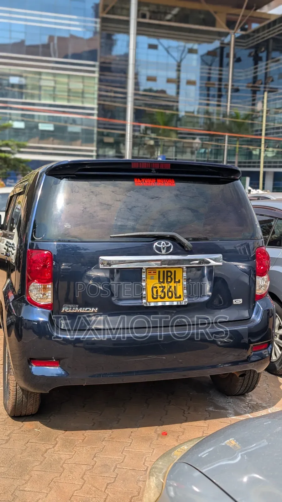 Toyota Corolla Rumion Hatchback 1.5 FWD 2008 Blue