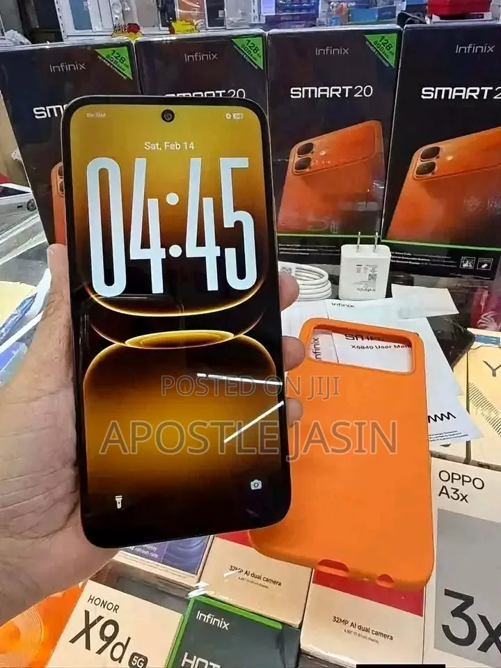 New Infinix Smart 20 128 GB Gray