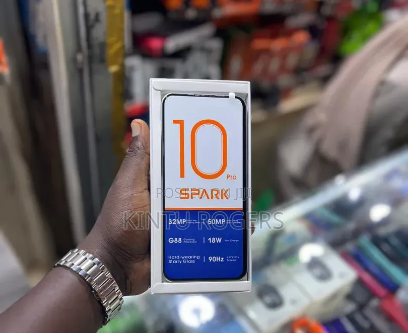 New Tecno Spark 10 Pro 256 GB White