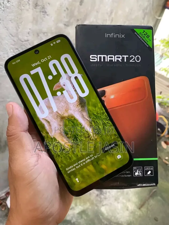 New Infinix Smart 20 128 GB Gray